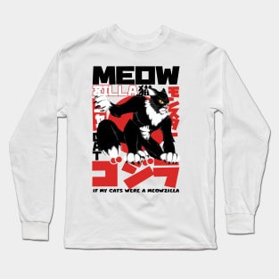 Meowzilla Long Sleeve T-Shirt